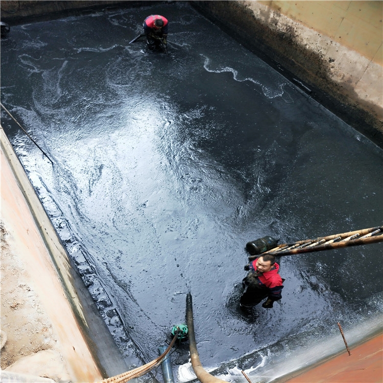当阳废水池清理